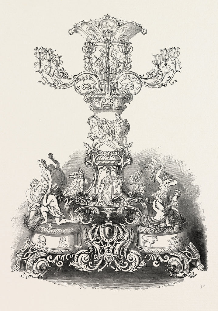 Detail of Centre Piece by Anonymous