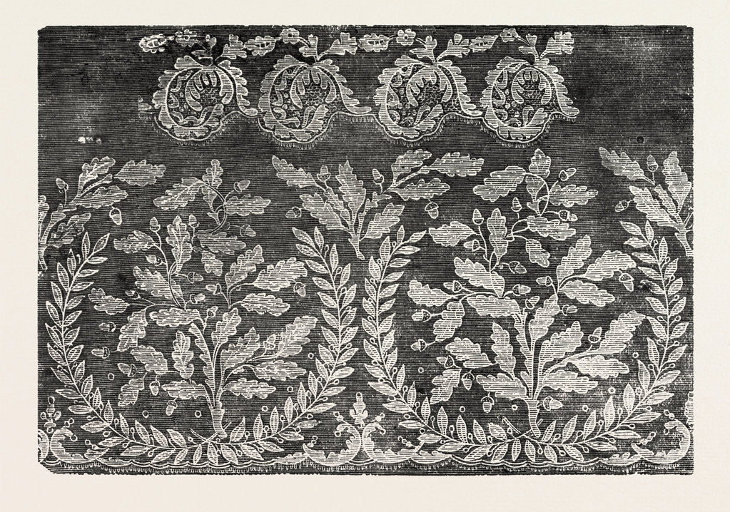 Detail of English Pillow Lace by Anonymous