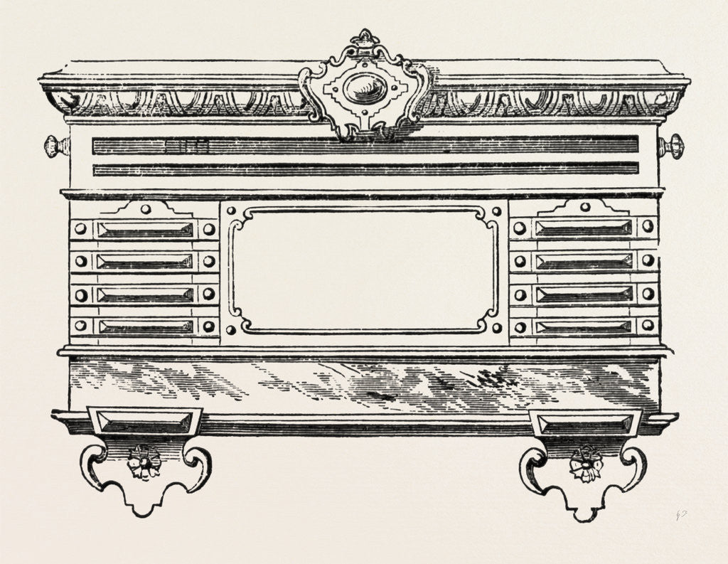 Detail of Billiard Marking Board by Anonymous