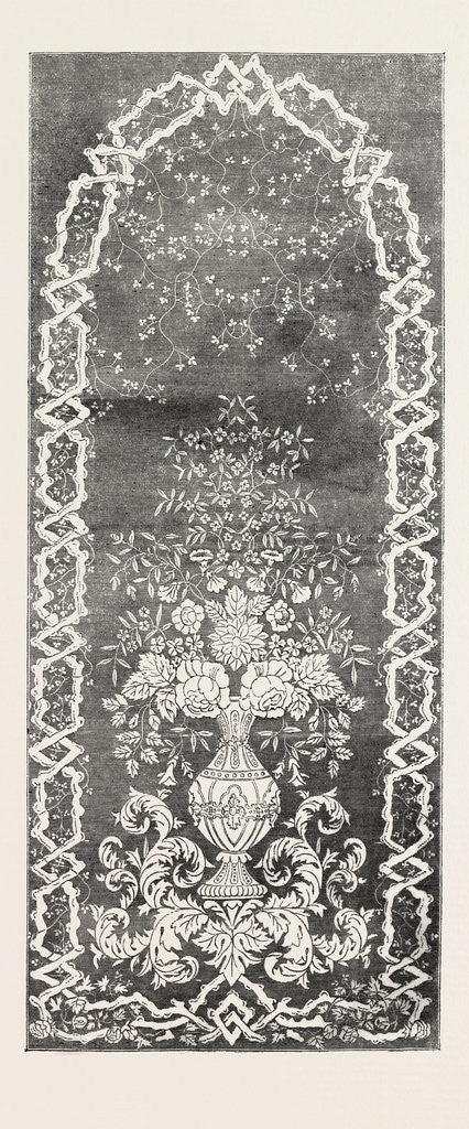 Detail of Muslin Curtain by Anonymous