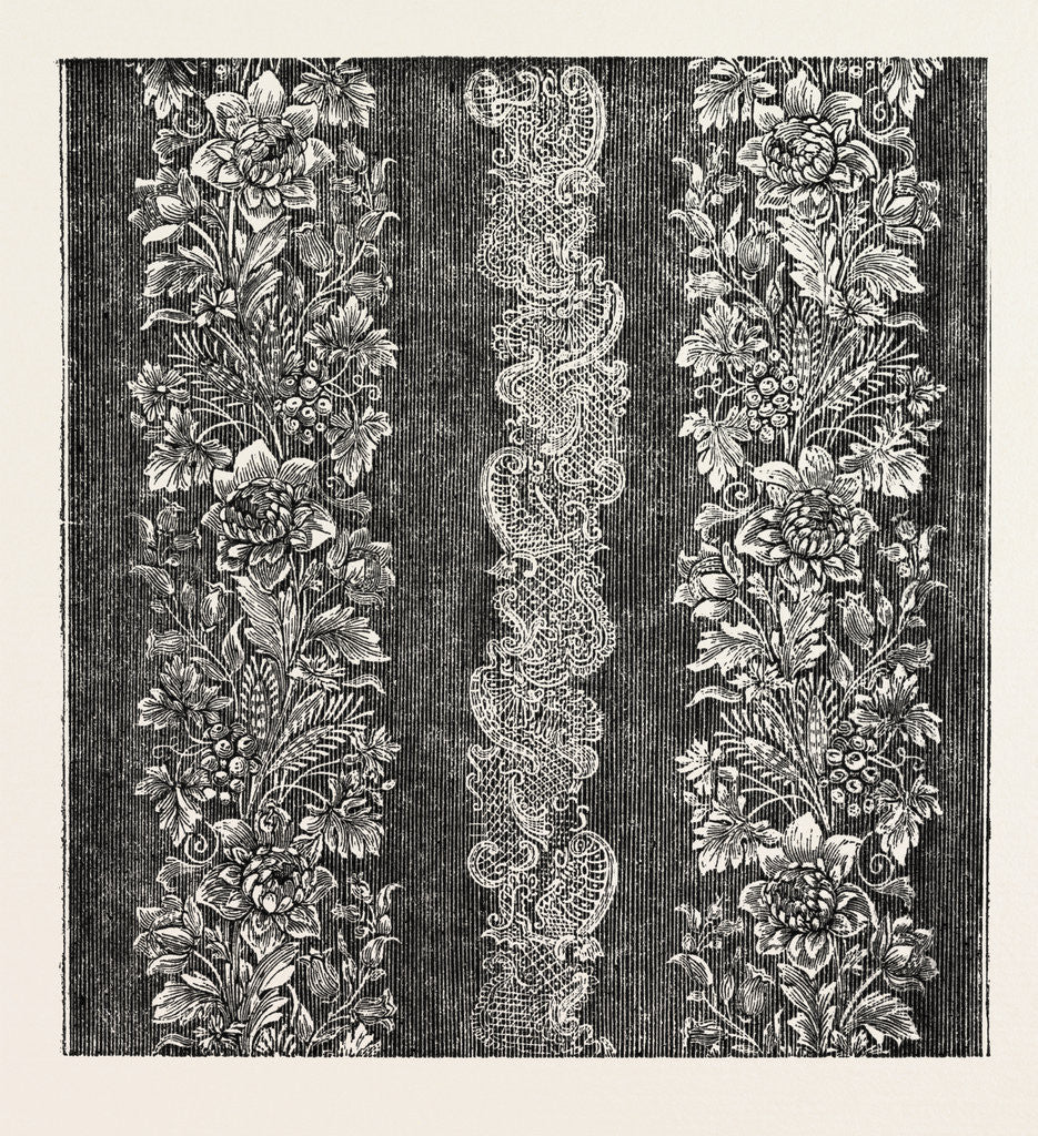 Detail of Silk Damask by Anonymous