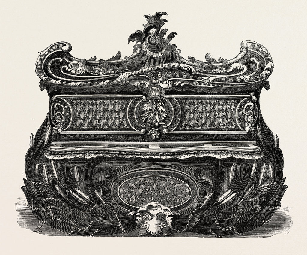 Detail of Pianoforte by Anonymous