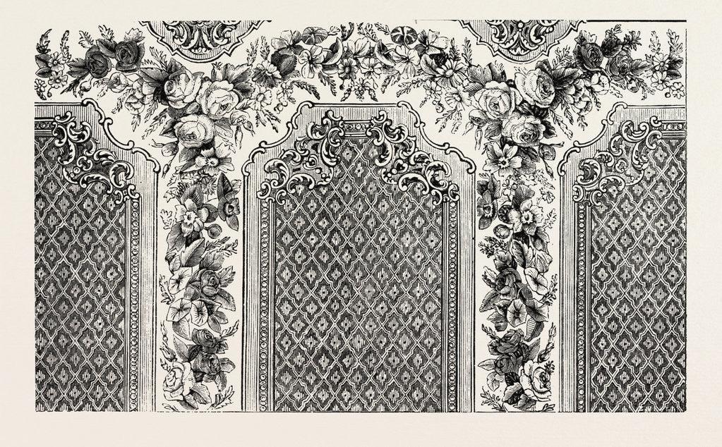 Detail of Decoration for Room by Anonymous