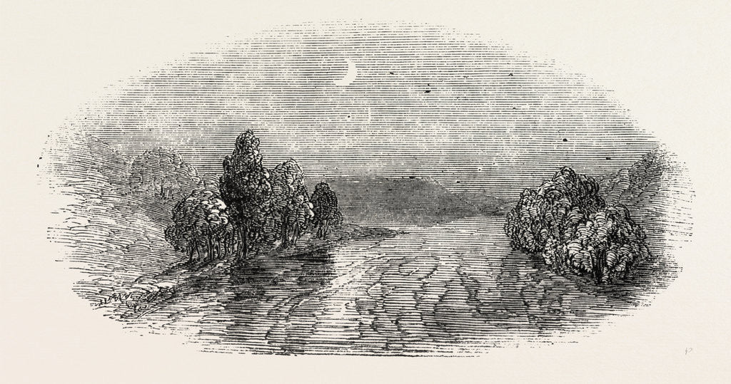 Detail of Eamont River, Lake District by Anonymous