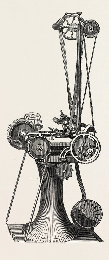 Detail of Card-Setting Machine by Anonymous