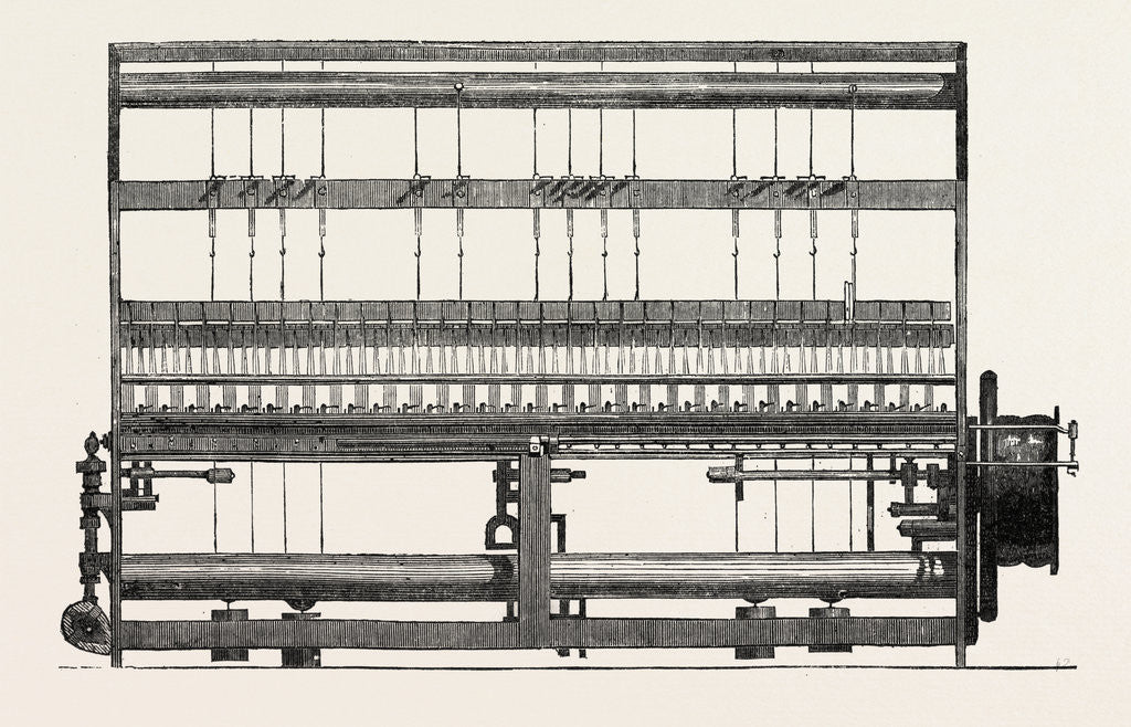 Detail of Shuttleless Loom by Anonymous