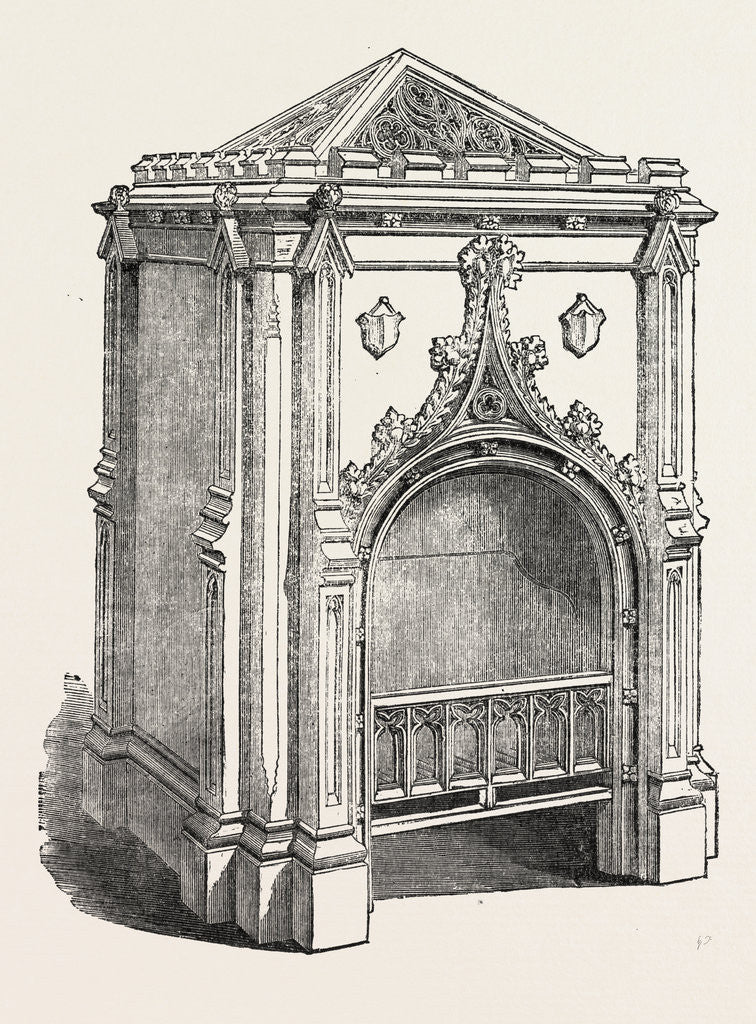 Detail of Hall Stove, Jermyn Street, London by Anonymous