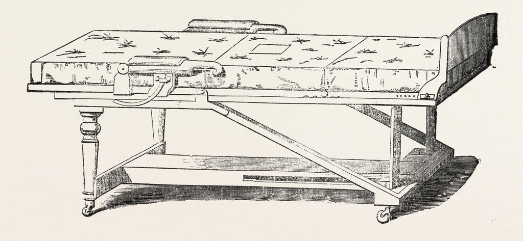 Detail of Invalid Chair and Bed by Anonymous