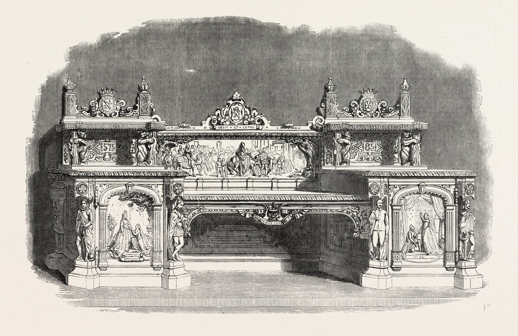 Detail of The Kenilworth Buffet by Anonymous