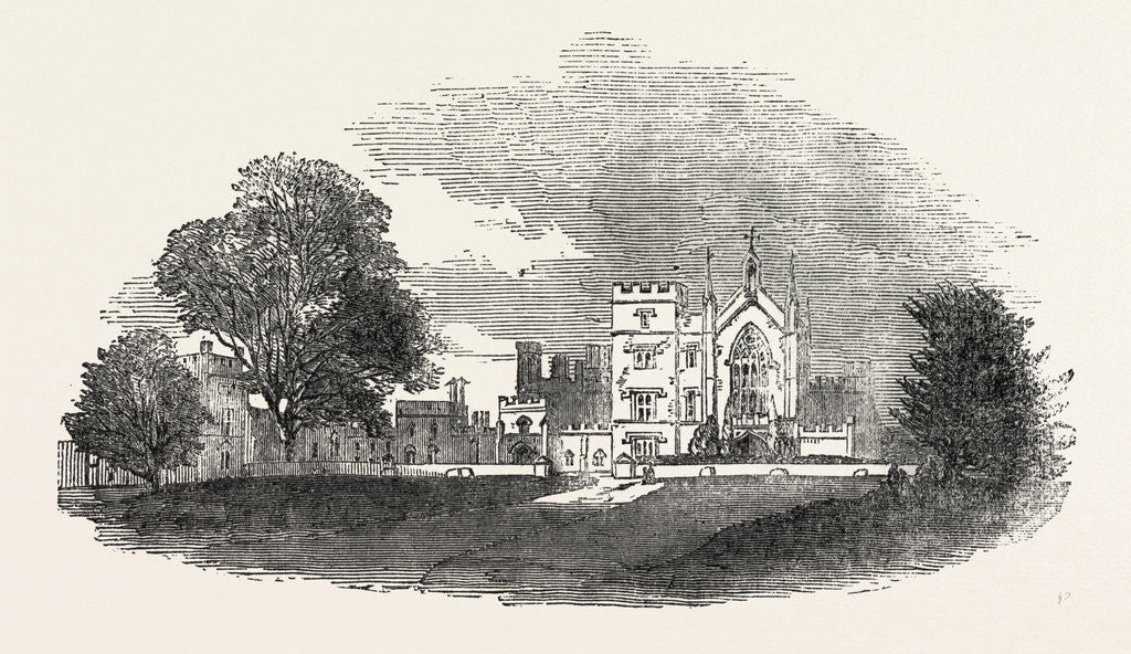 Detail of Cashiobury, Hertfordshire by Anonymous