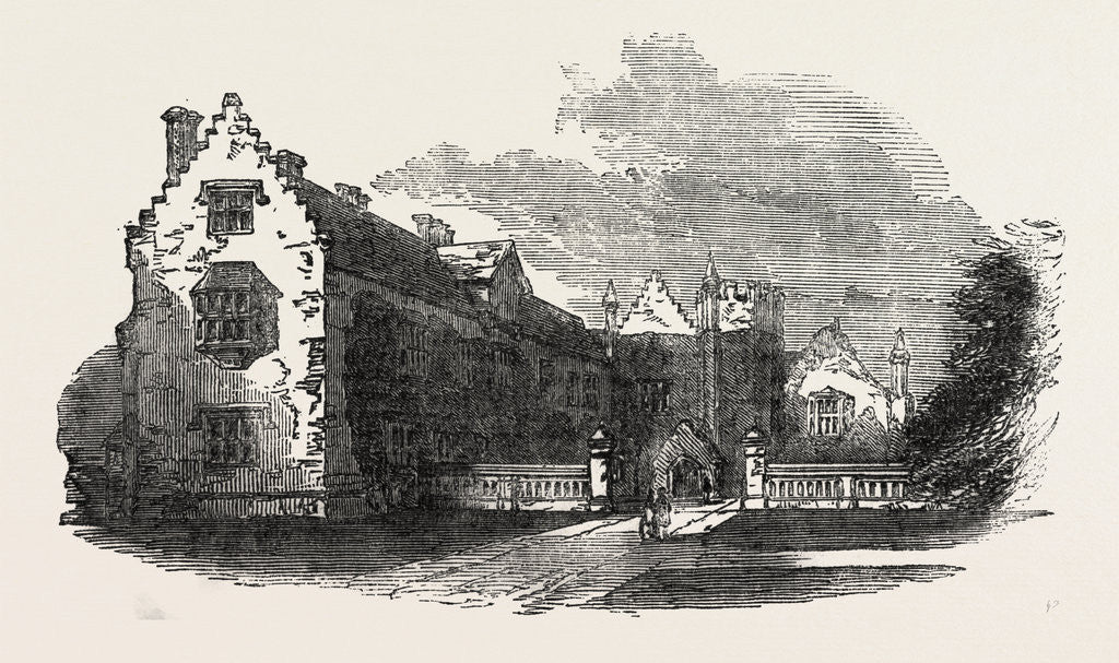 Detail of The Manor House, Chenies, Hertfordshire by Anonymous