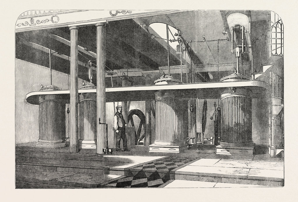 Detail of Dean Mills, the Four Engines by Anonymous