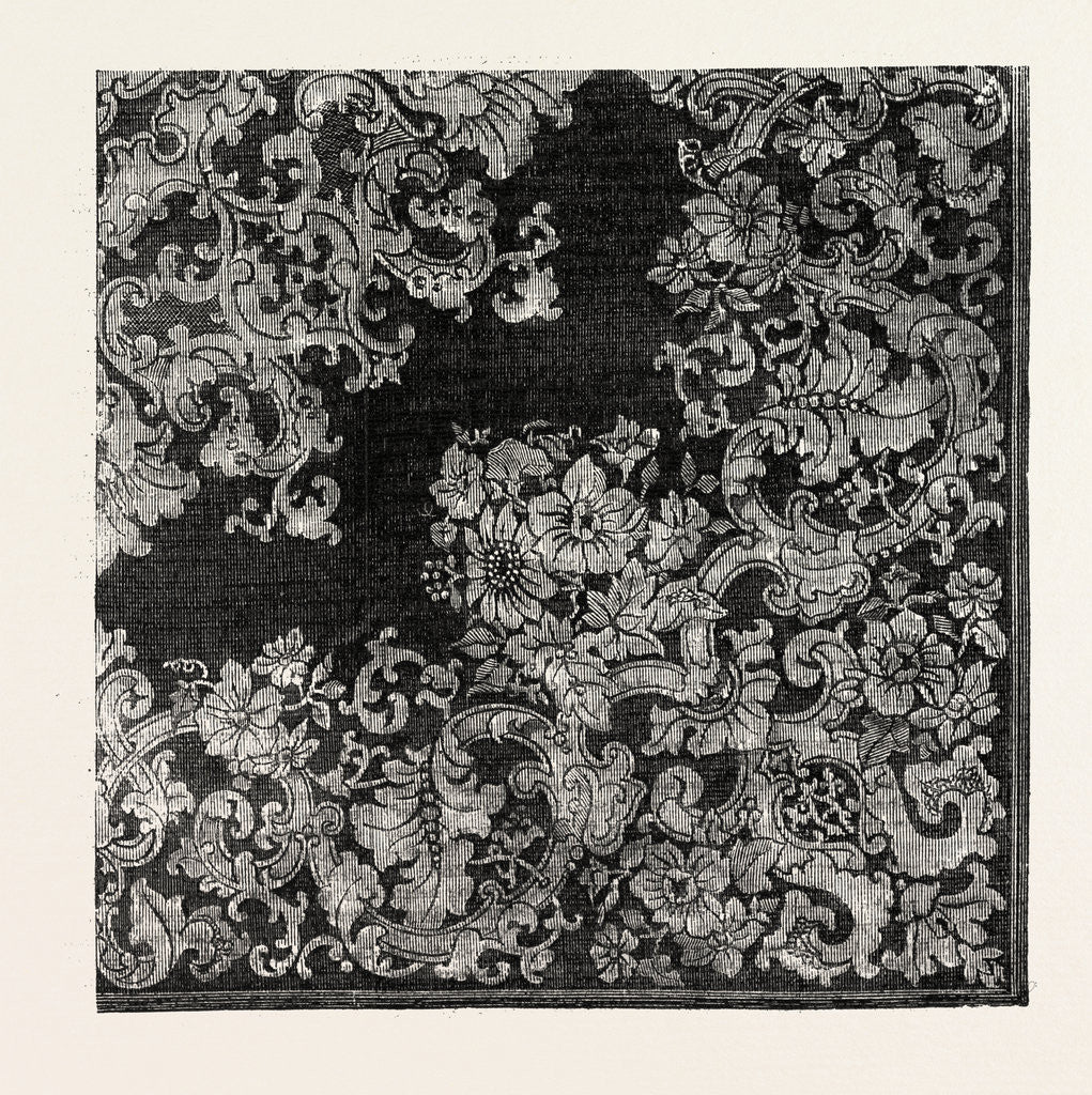 Detail of Table Cover by Anonymous