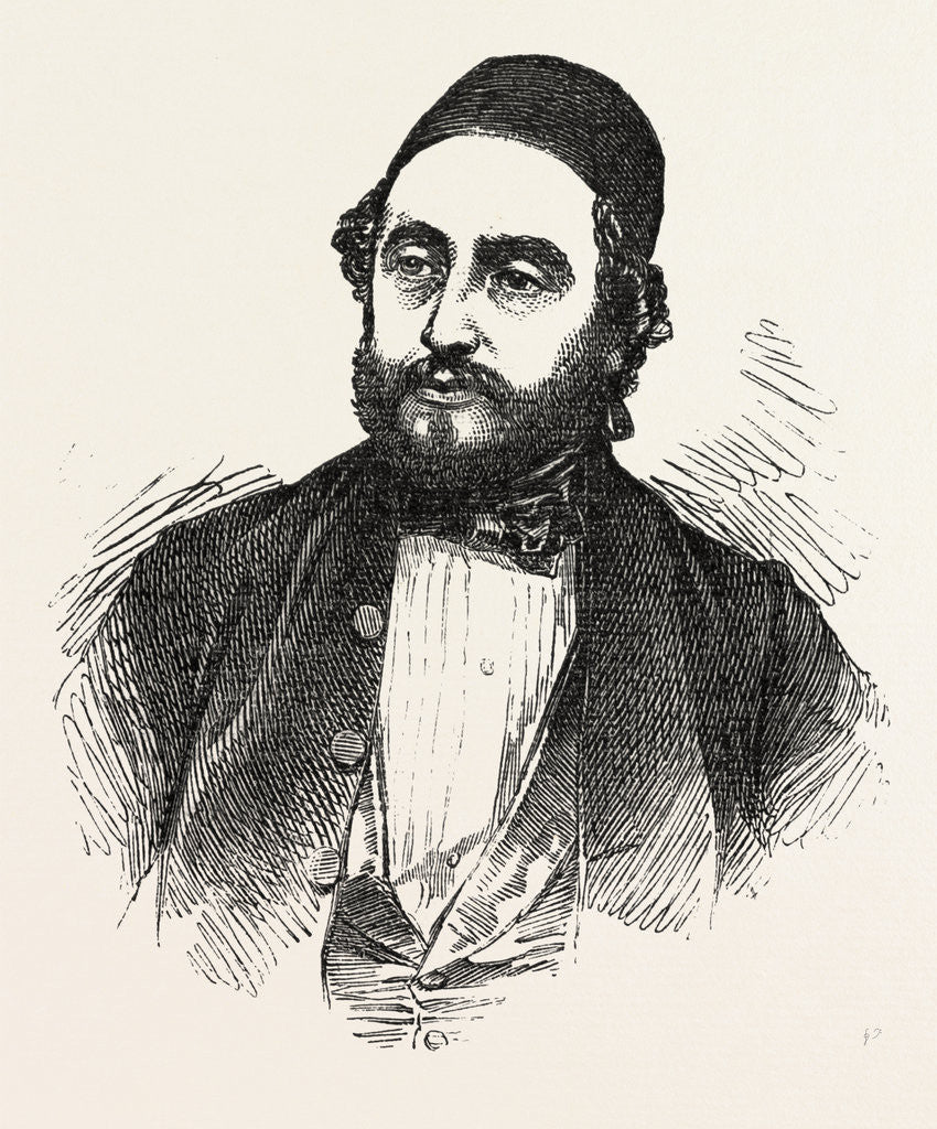 Detail of His Excellency M. Constantine Musurus. Envoy Extraordinary and Minister Plenipotentiary for Turkey by Anonymous