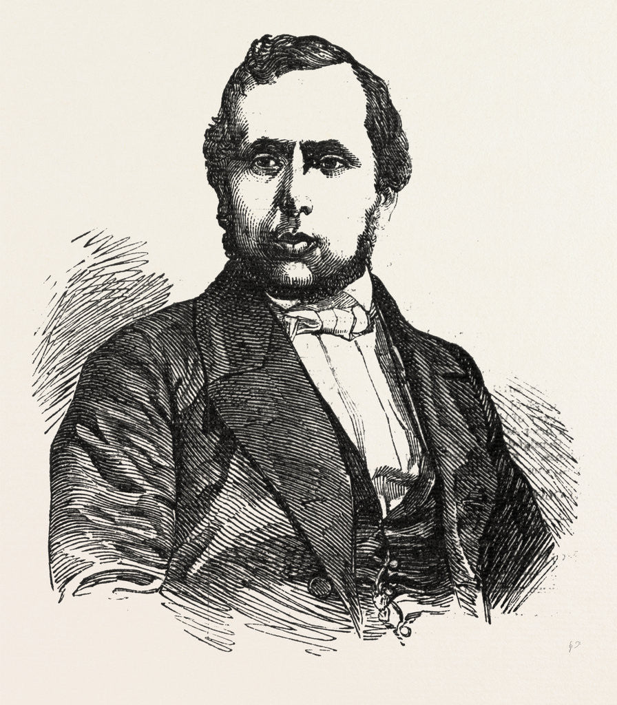 Detail of E. Ebelmen, Director of the National Manufacture of Sevres, Jurer of Class XXV. of the Great Exhibition by Anonymous