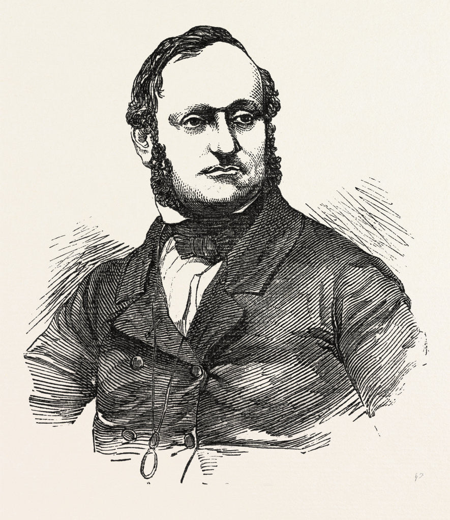 Detail of M. Wolowski, Professor of the Museum of Arts and Sciences. Member of the Legislative Assembly, Deputy-Chairman of Jury XXIX. by Anonymous