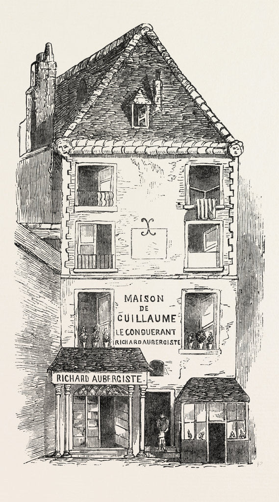 Detail of House of William the Conqueror, at Falaise by Anonymous