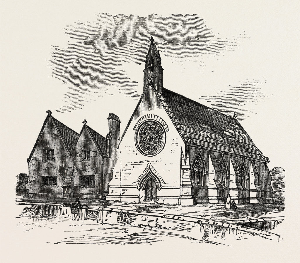 Detail of New Baptist Chapel, Shrivenham, Bucks. UK by Anonymous