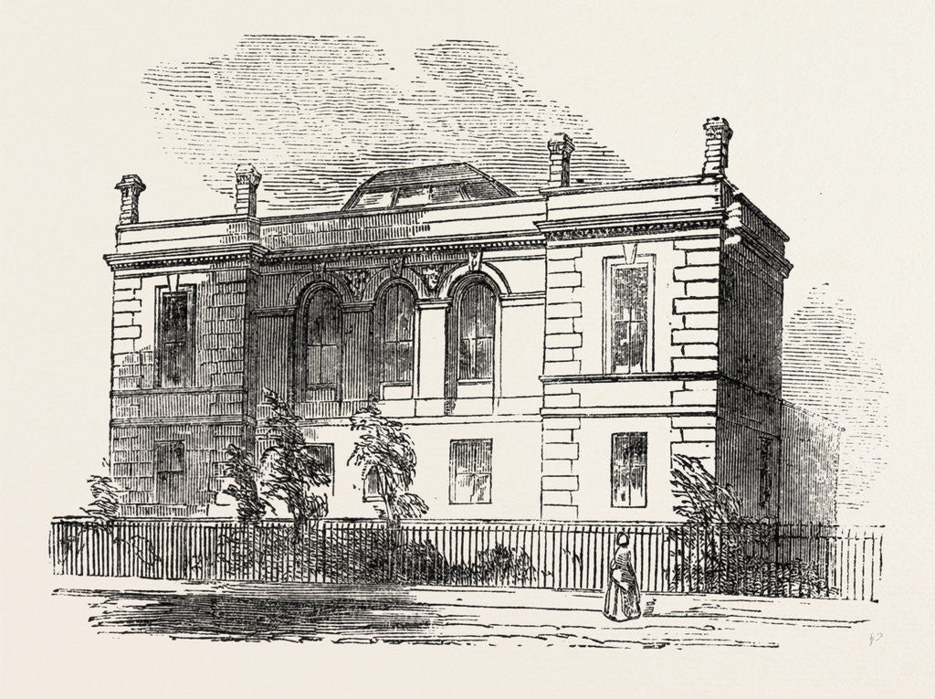 Detail of New College of Medicine and Practical Science, at New-Castle-Upon-Tyne by Anonymous