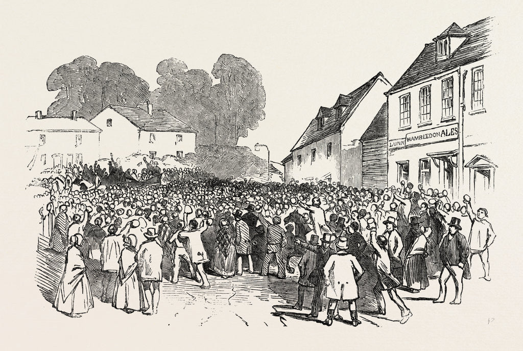 Detail of An Incident in Mill Street, Chesefield, Winchester by Anonymous