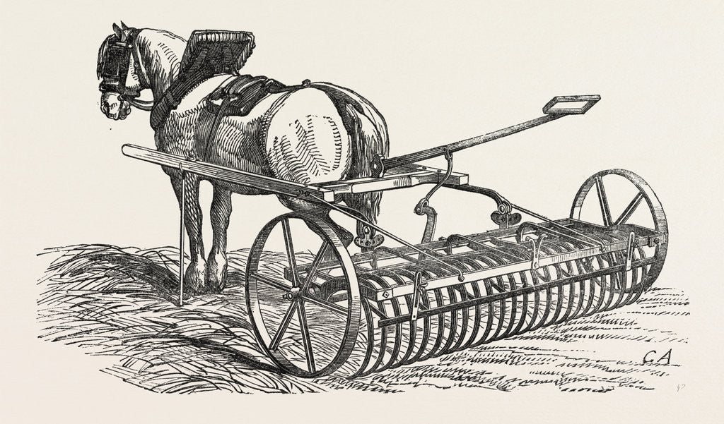 Detail of Howard's Horse Rake by Anonymous