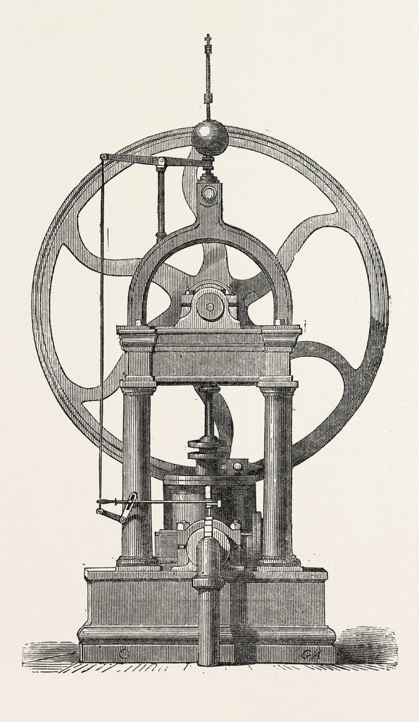 Detail of Crosskill's Fixed Steam Engine by Anonymous