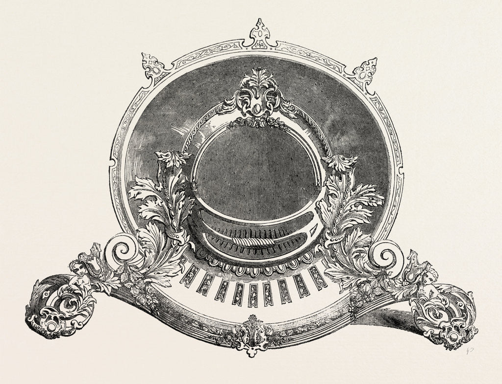 Detail of Fire Place, Coalbrook Dale Company by Anonymous