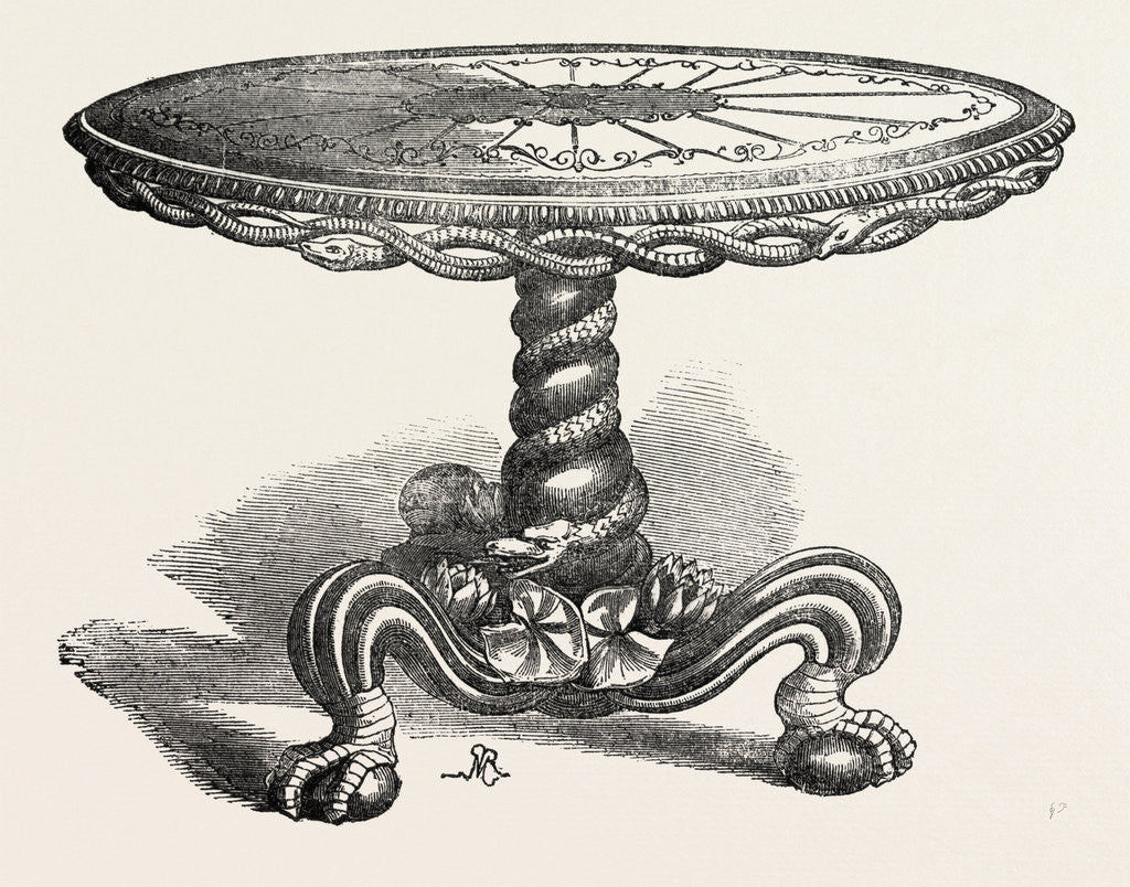 Detail of Table, Holland and Sons by Anonymous