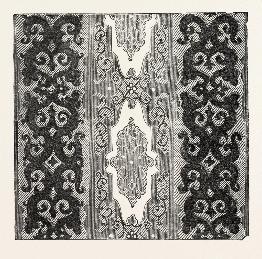 Detail of Damask Pattern by Anonymous