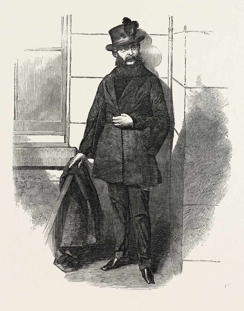 Detail of M. Kossuth by Anonymous