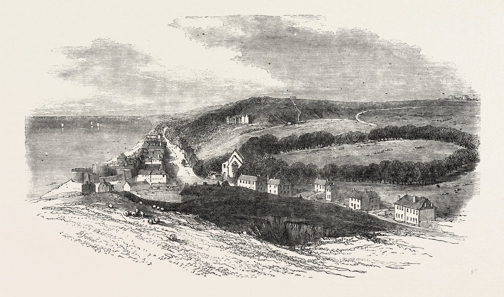 Detail of Watering Places of England, Sandgate by Anonymous