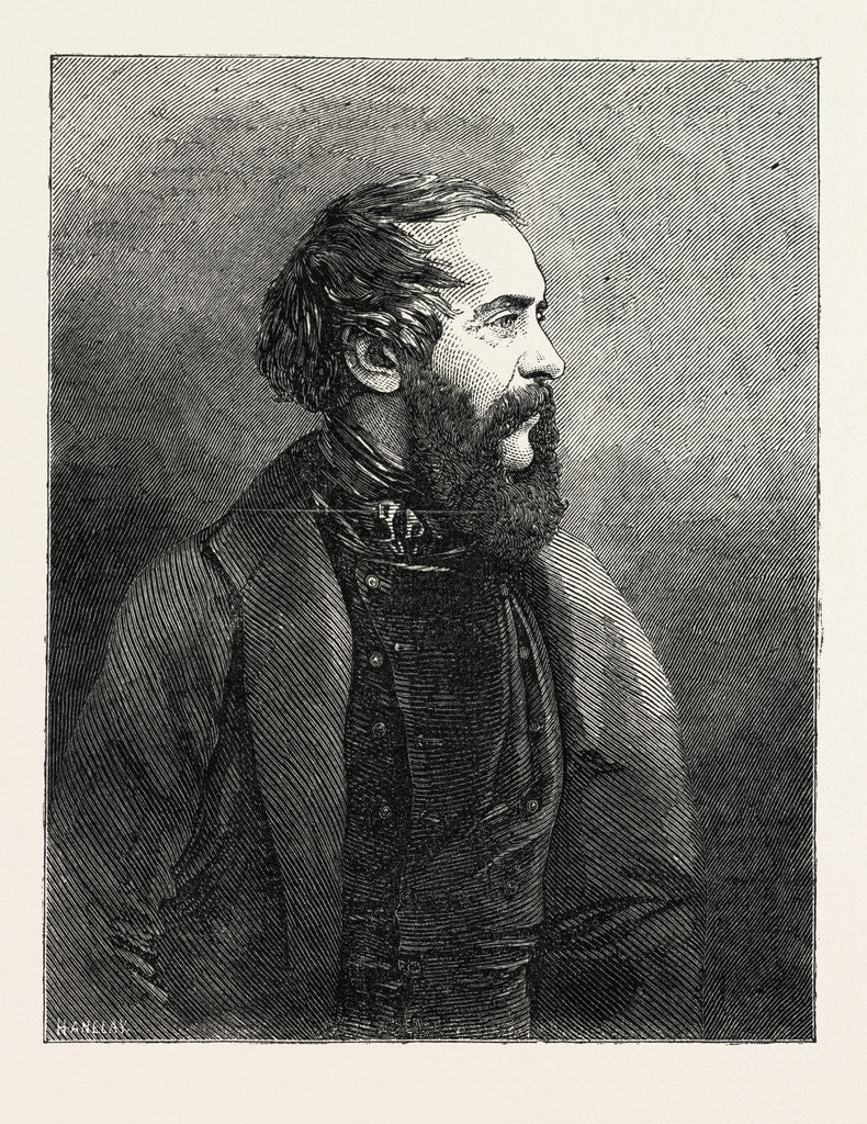 Detail of M. Kossuth by Anonymous