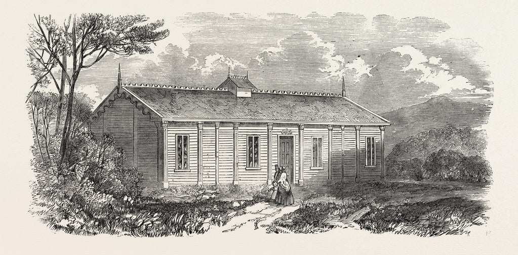 Detail of Iron Ball-Room Constructed for Balmoral by Anonymous