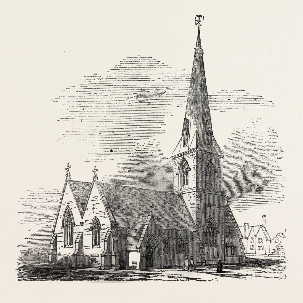 Detail of Landscove New Church, Staverton by Anonymous