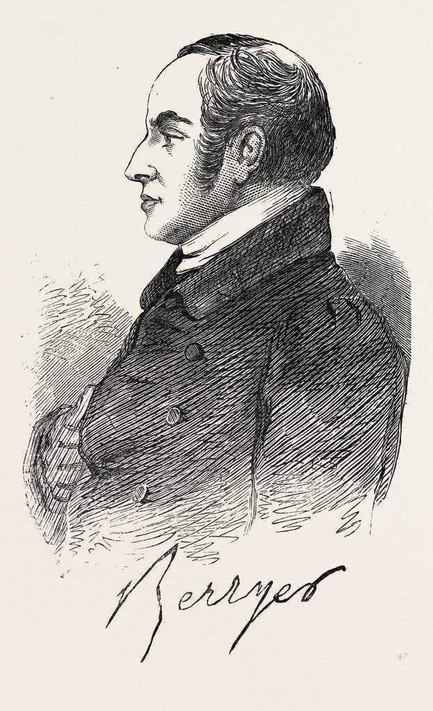 Detail of M. Berryer by Anonymous