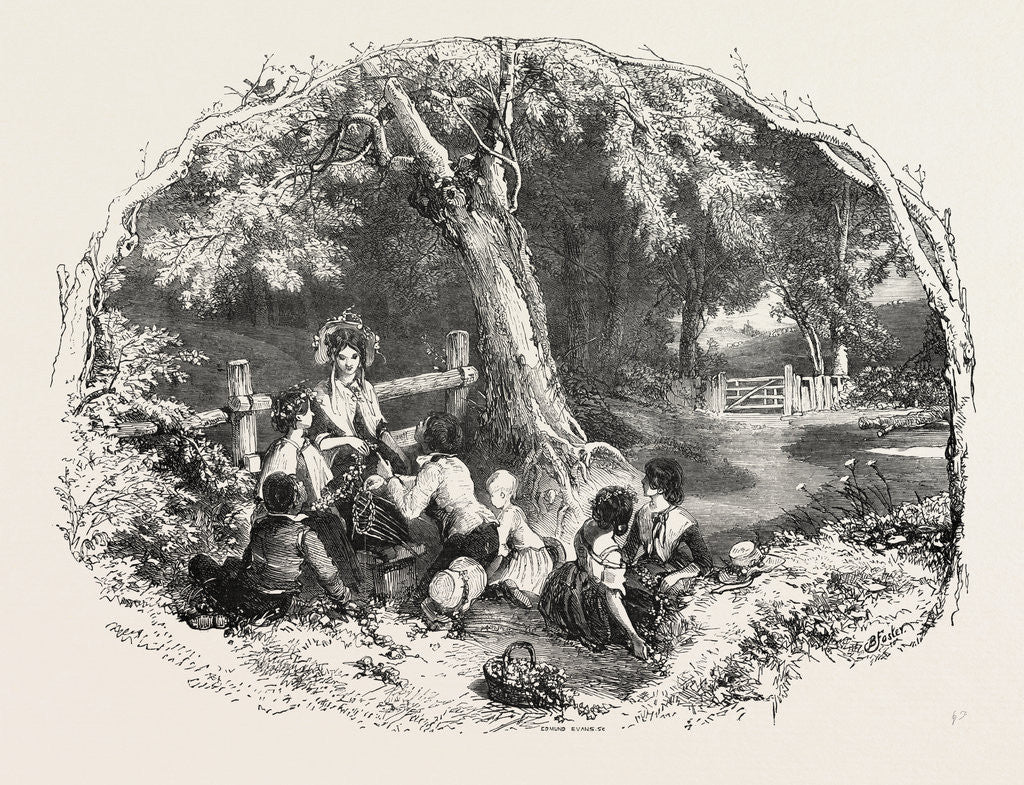 Detail of In the Countryside by Anonymous