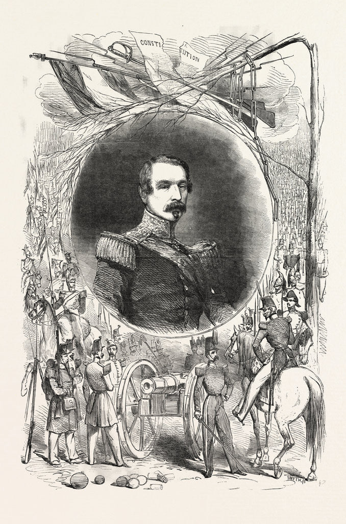 Detail of Louis Napoleon Bonaparte by Anonymous