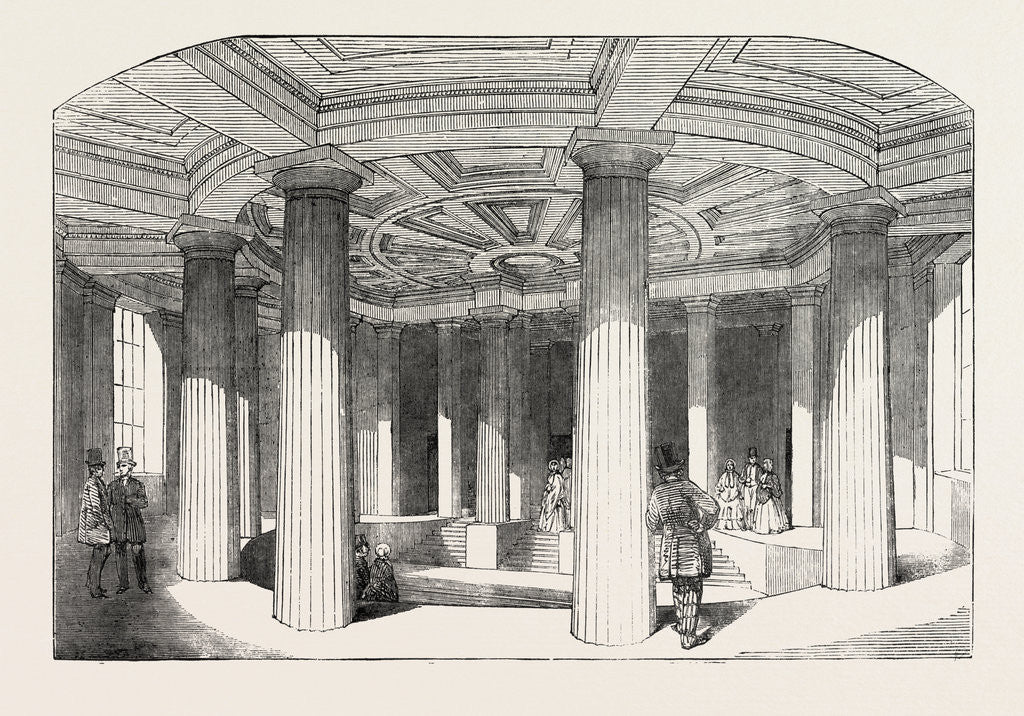 Detail of The North Hall, St. George's Hall, Liverpool by Anonymous