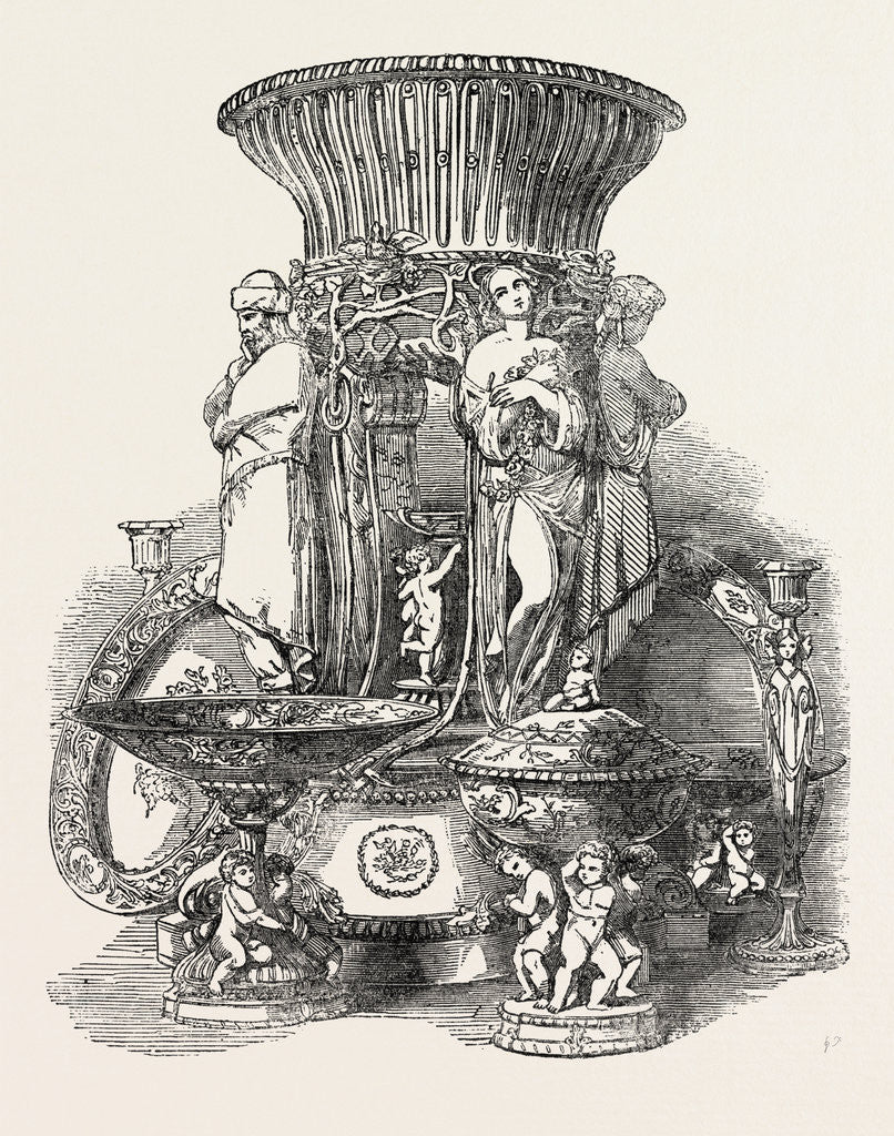 Detail of Desert Service Presented by Queen Victoria to the Emperor of Austria by Anonymous