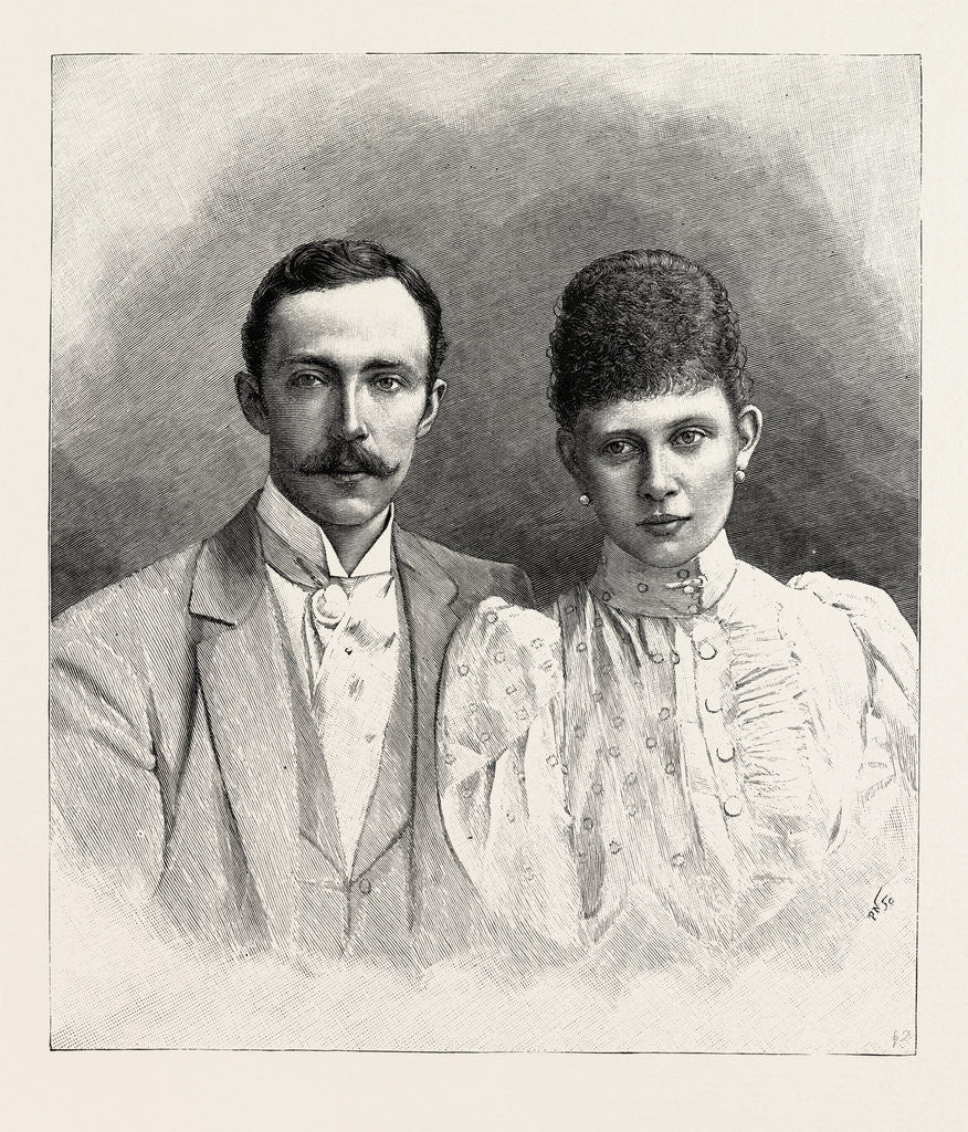 Detail of Royal Wedding at Berlin, Germany by Anonymous