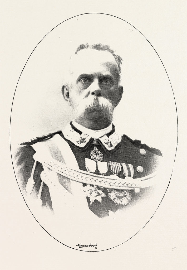 Detail of Silver Wedding of the King and Queen of Italy: King Humbert, 1893 by Anonymous