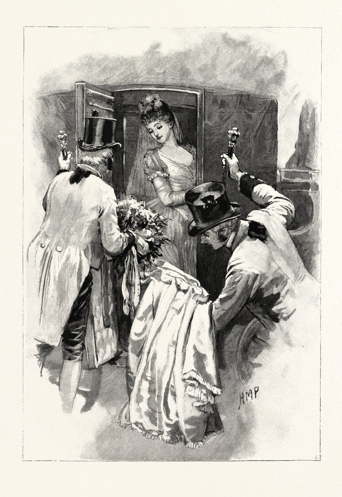 Detail of Her Majesty's Drawing Room, after the Presentation, at Buckingham Palace, London by Anonymous