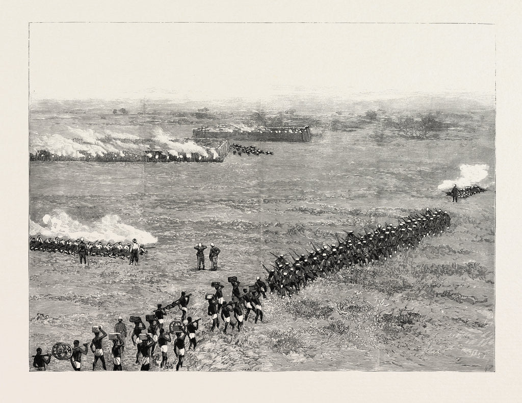Detail of Fighting on the Gambia in West Africa: The Capture of Toniataba by Anonymous