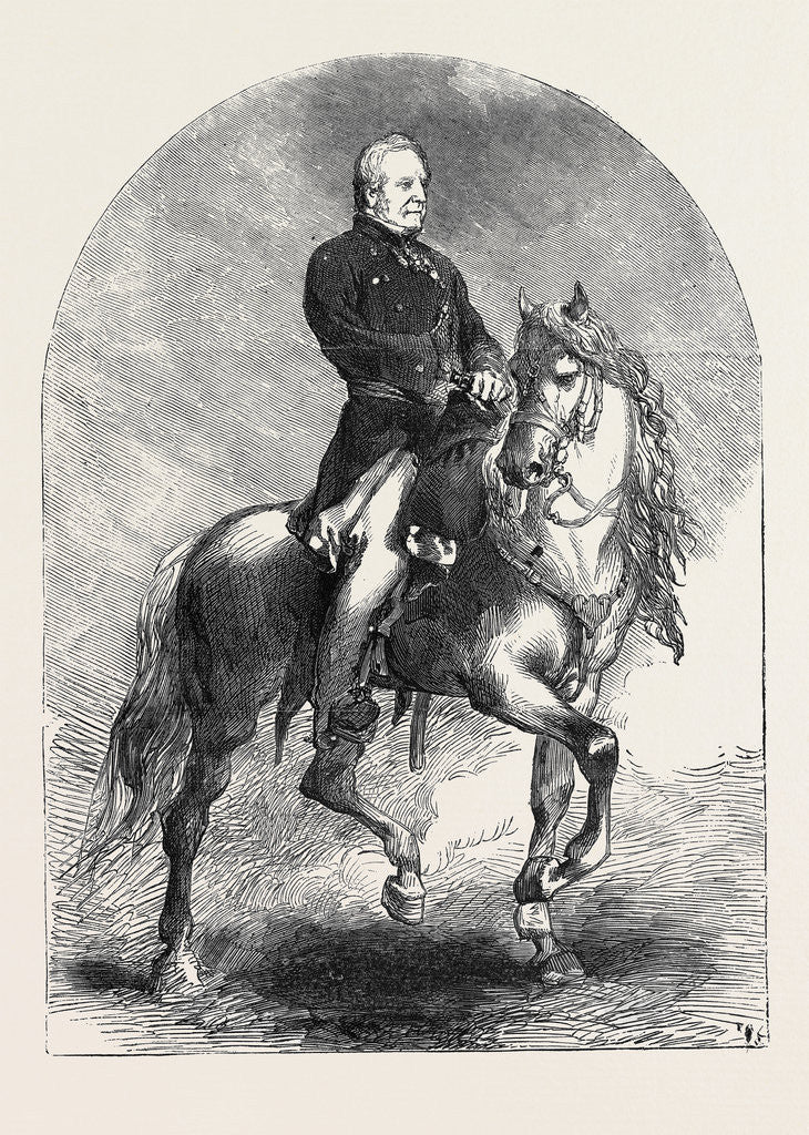 Detail of The Late Lord Raglan, Commander of the British Army in the Crimea. by Anonymous