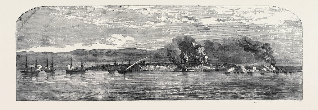 Detail of Bombardment of Taganrog by Anonymous