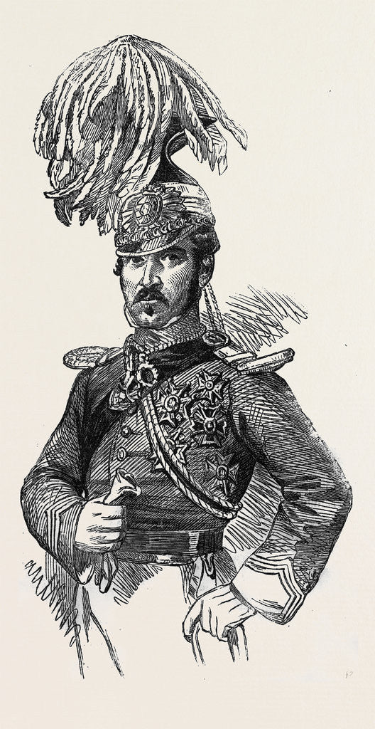 Detail of General Espartero, from a Recent Sketch by Anonymous