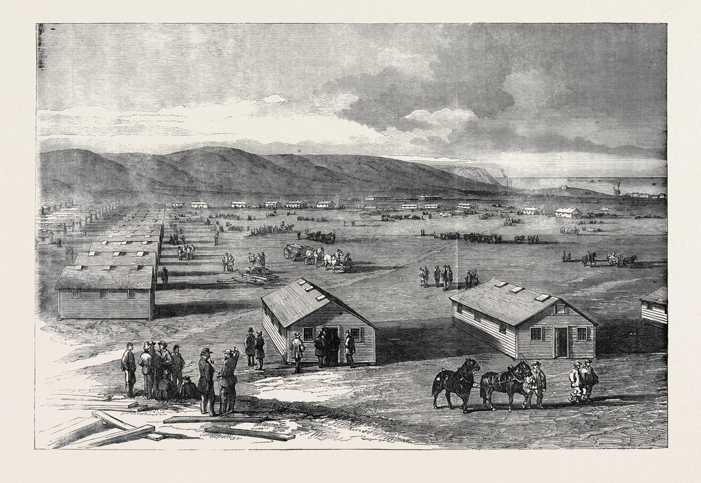 Detail of The Camp at Shorncliffe by Anonymous