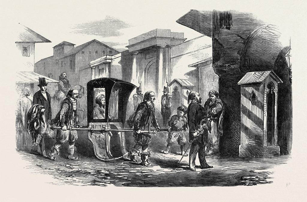 Detail of Lady Redcliffe Visiting the Wounded in the Hospital at Scutari by Anonymous
