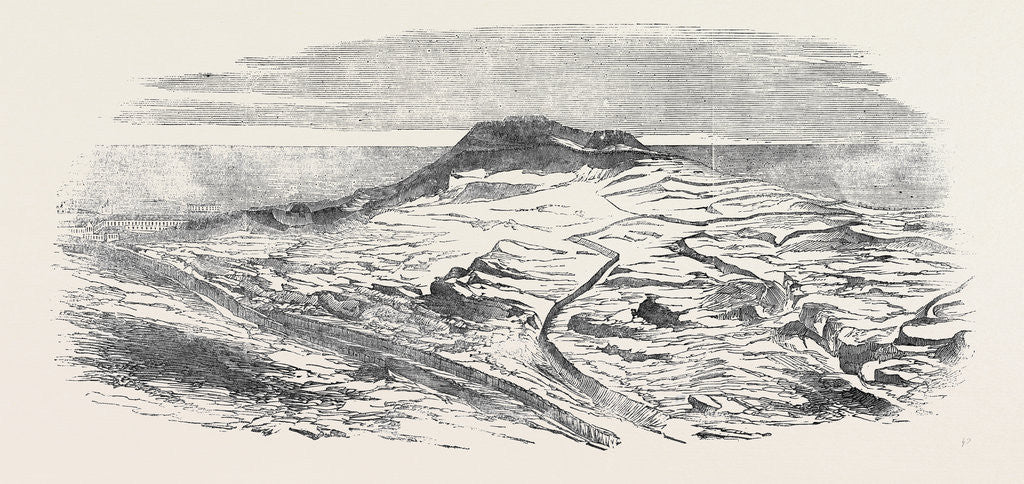 Detail of The Malakoff Tower, Sketched from the Old Advanced Trench, by an Officer of the 72nd Highlanders, the Crimean War by Anonymous