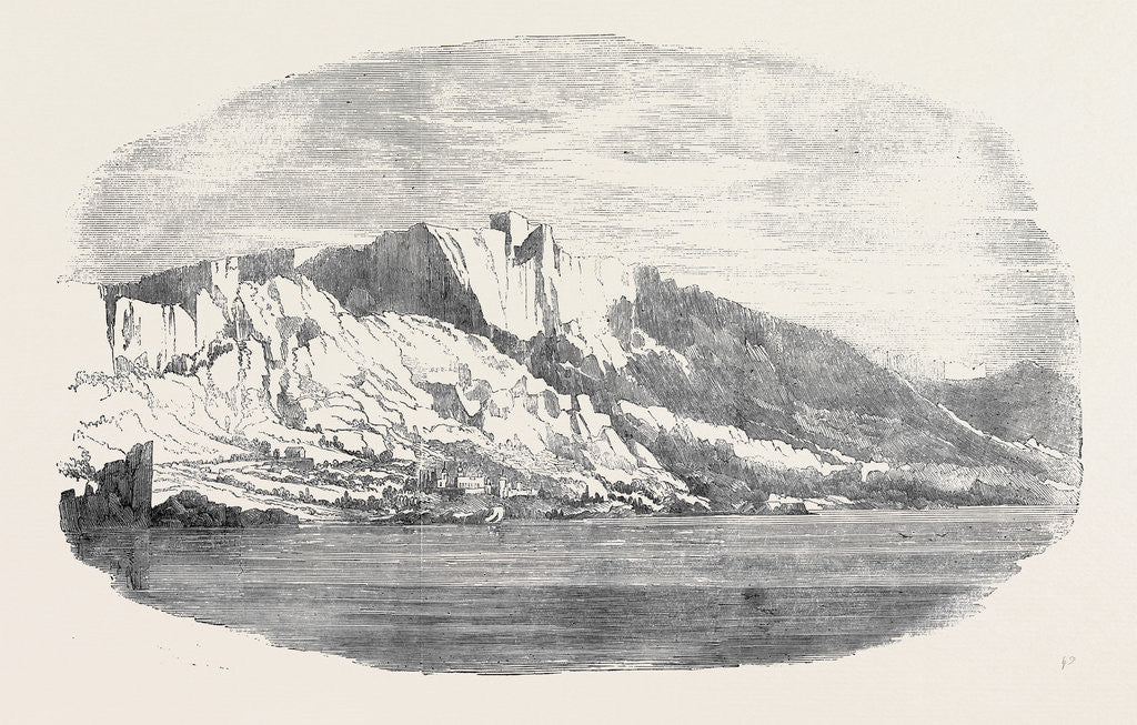 Detail of Palace of Prince Woronzow, Aloupka, on the Southern Coast of the Crimea by Anonymous